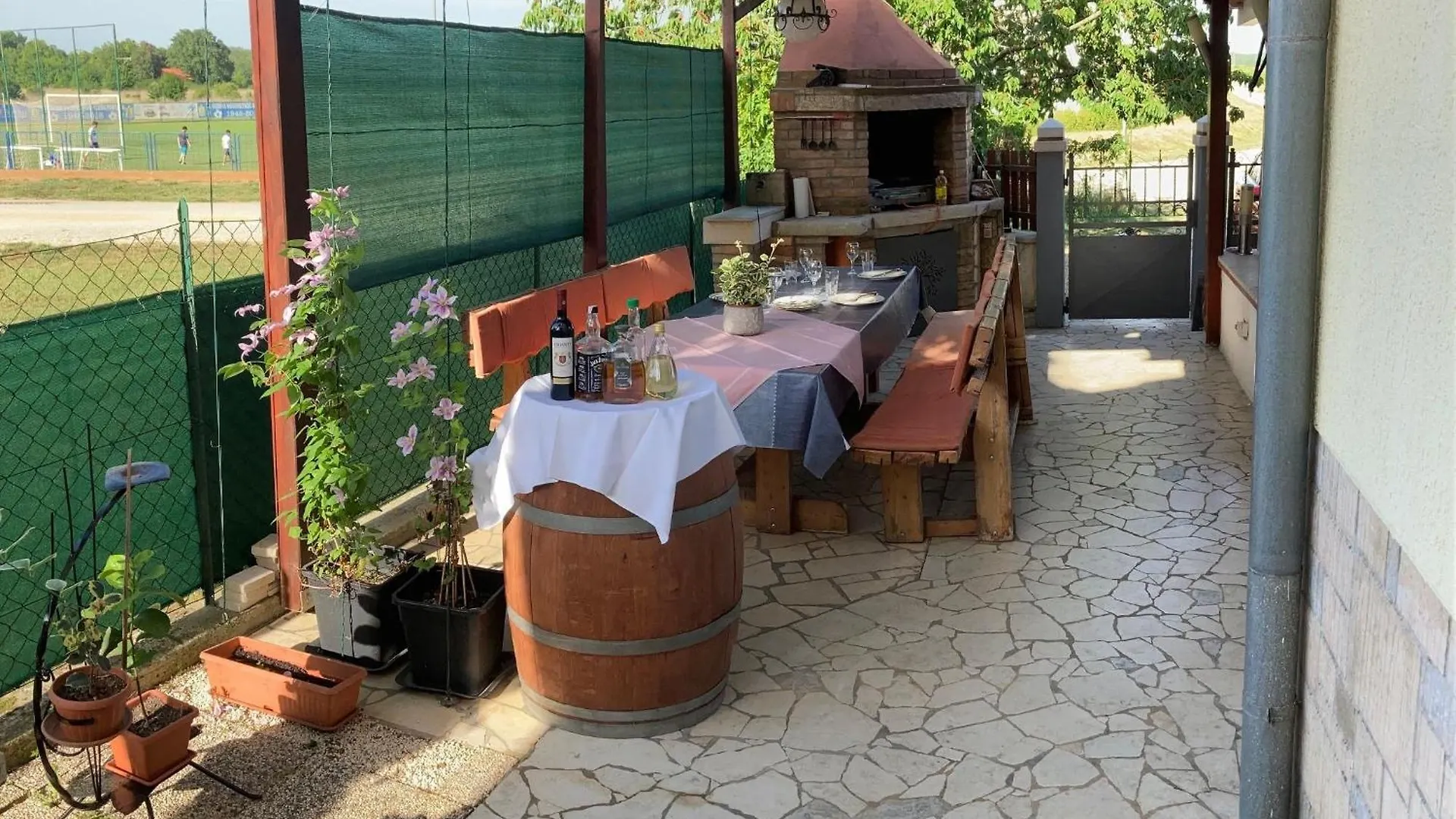 Ferienwohnung Mit Terrasse فونتانا